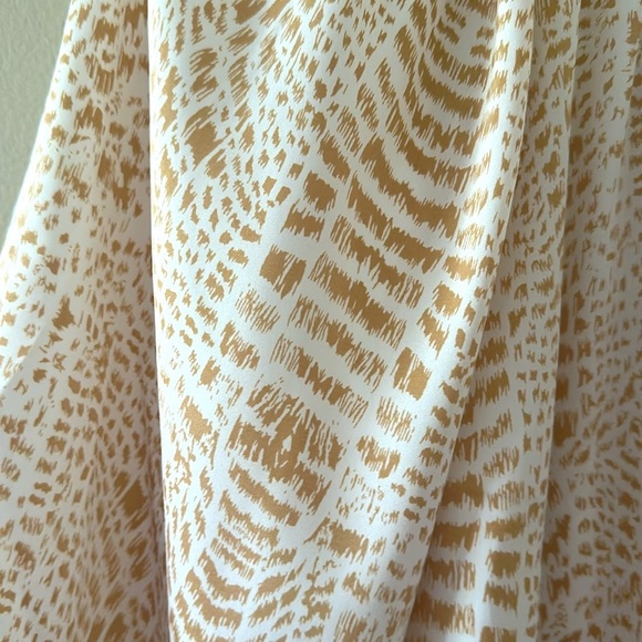 Emily McCarthy Women’s Dallas Dress Animal Print Sz Small Relaxed Shabby Chic - Picture 4 of 11